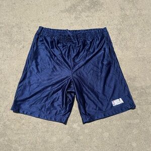 NBA Blue Athletic Shorts with Elastic Waistband